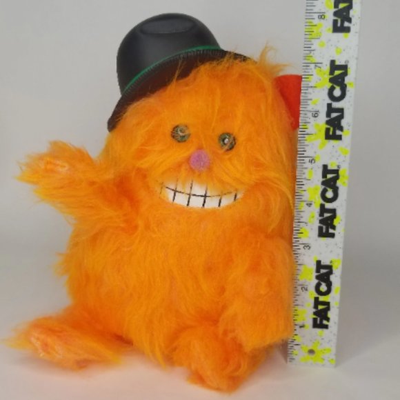 Vintage 70s 80s Cheshire Cat Plush Character - Picture 10 of 10